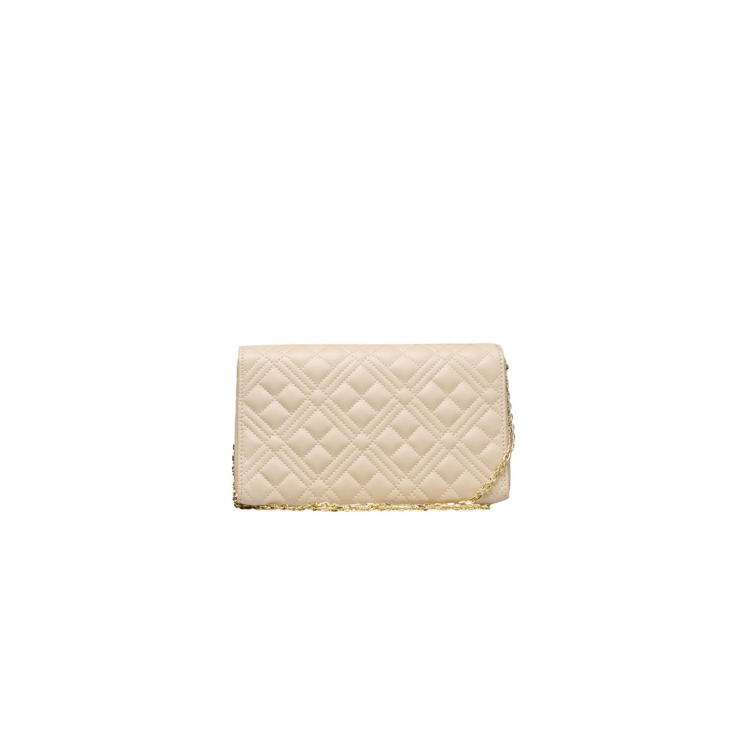 Love Moschino Diamond Stitch Crossbody - Ivory