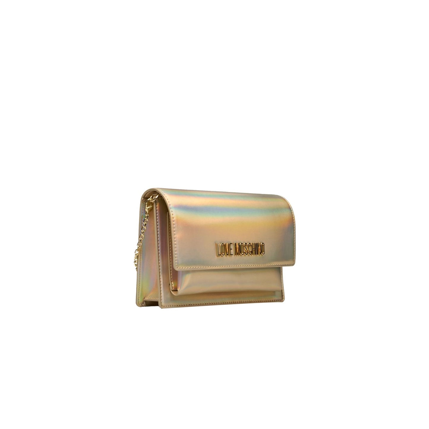 Love Moschino Iridescent Flap Crossbody Bag