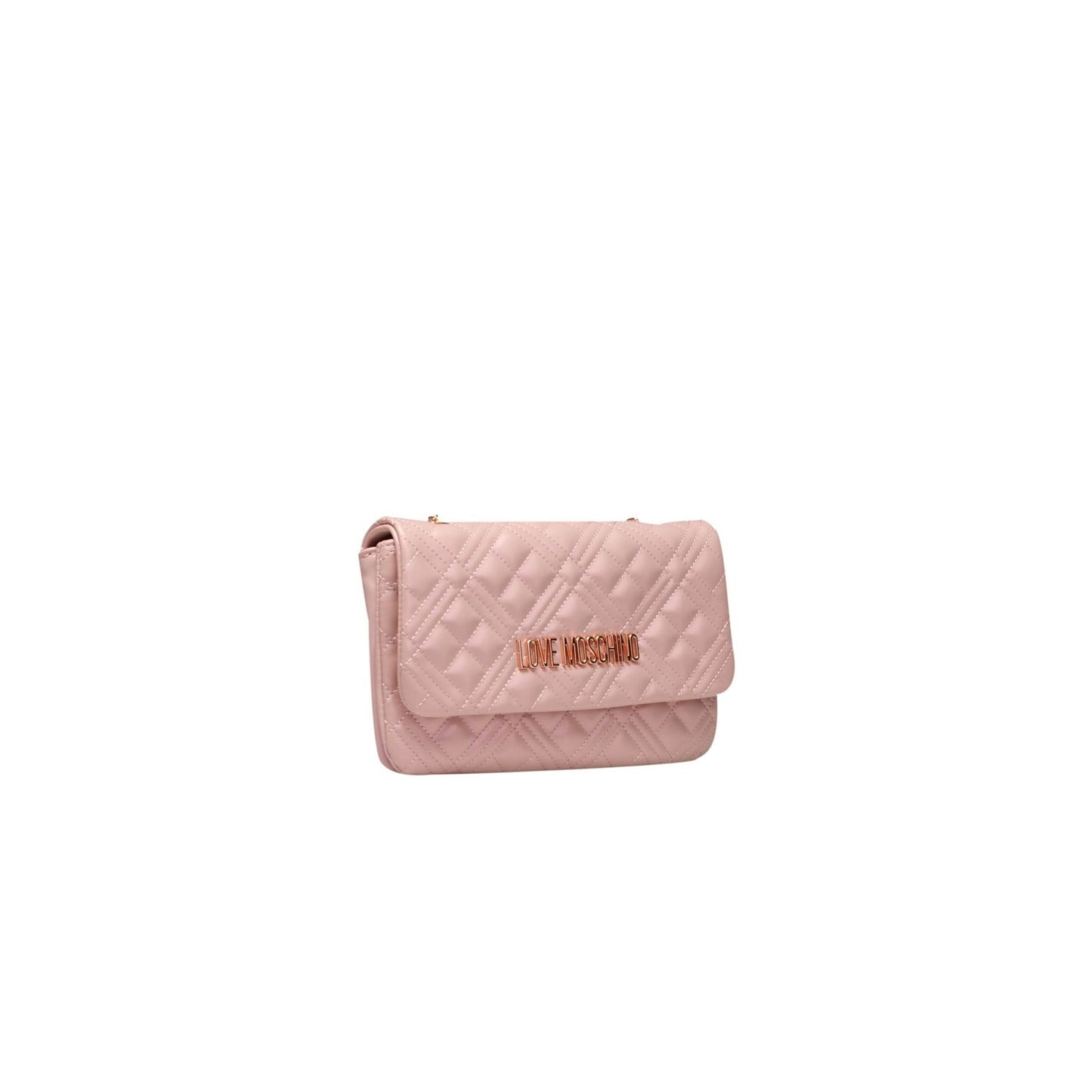Love Moschino Quilted Crossbody - Rose Blush