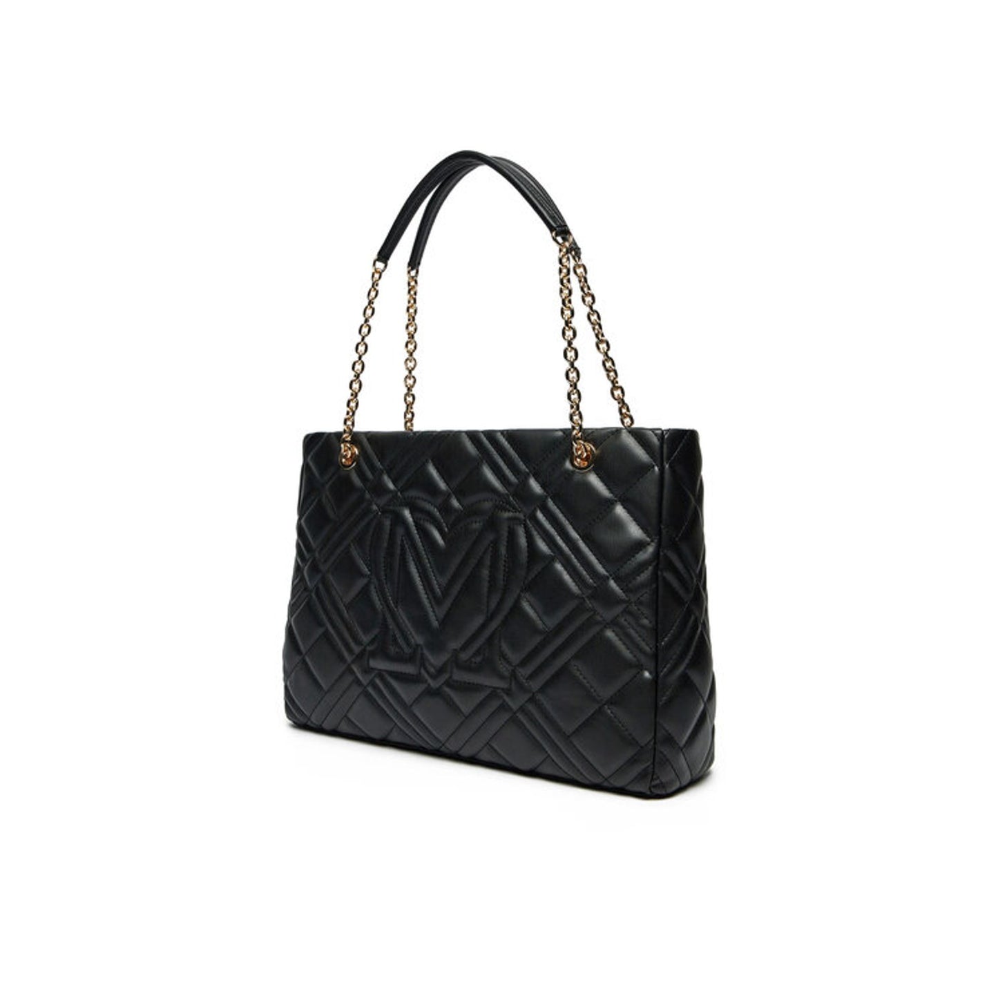 Love Moschino Quilted Chain Shoulder Bag – Black