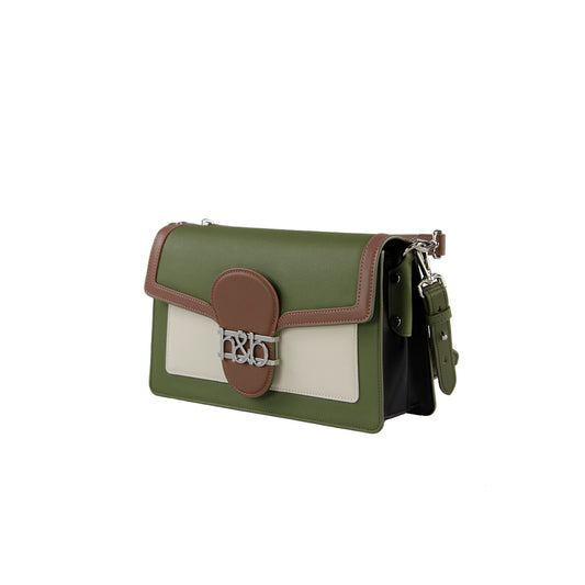 Harmont & Blaine Riviera Flap Crossbody – Olive