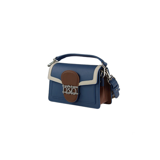 Harmont & Blaine Riviera Flap Crossbody – Navy