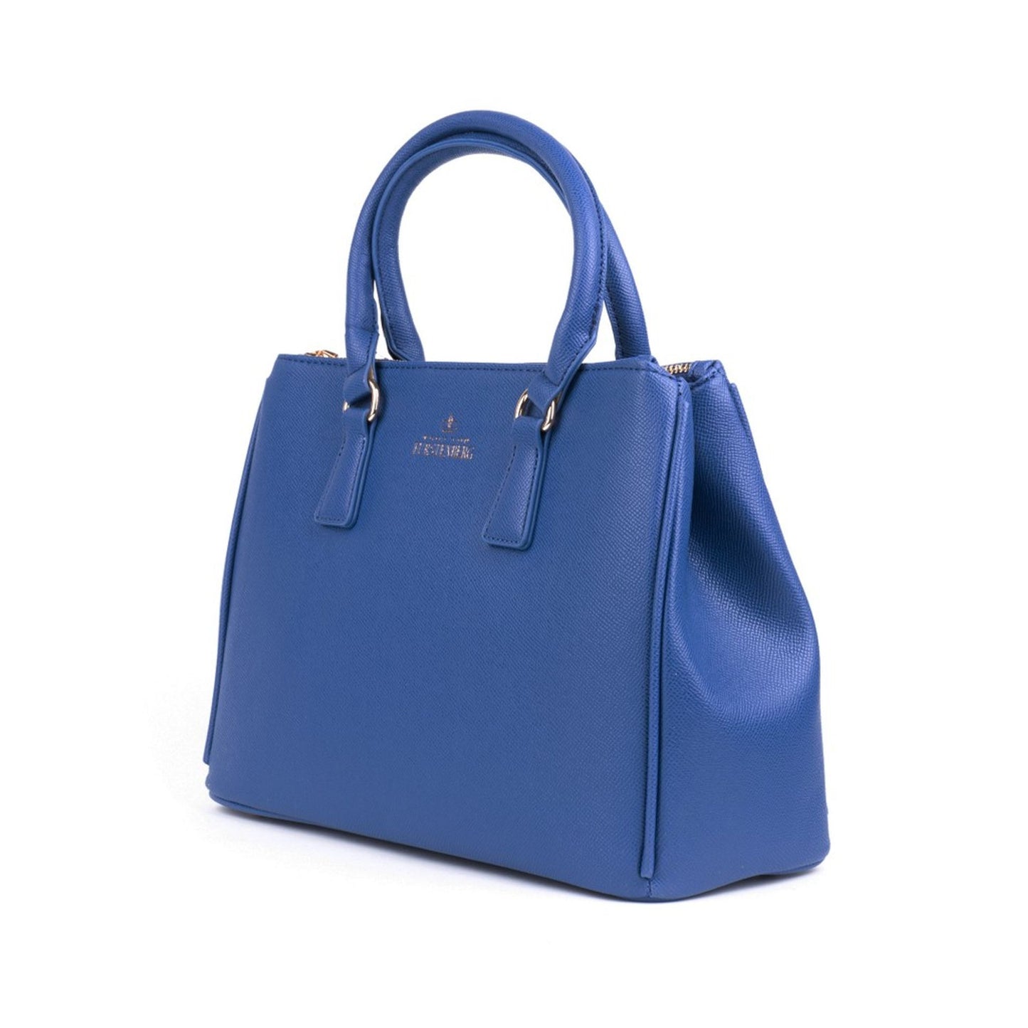 Egon Von Furstenberg Royal Blue Shoulder Bag