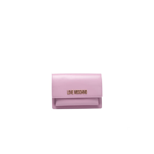 Love Moschino Quilted Chic Crossbody – Lilac Blush