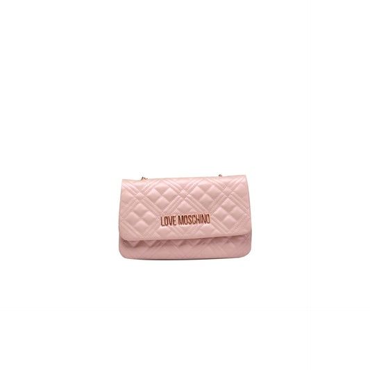 Love Moschino Quilted Crossbody - Rose Blush